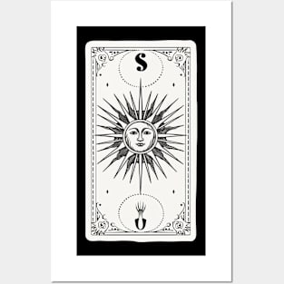 The Sun Tarot Card Reader Astrology Occult Posters and Art